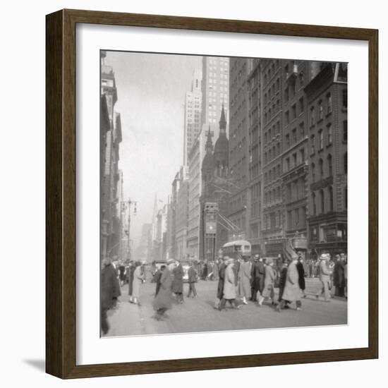 5th Avenue, New York City, USA, 20th Century-J Dearden Holmes-Framed Photographic Print
