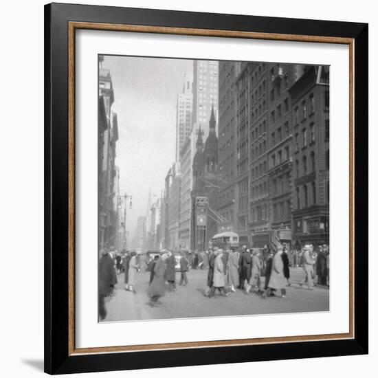 5th Avenue, New York City, USA, 20th Century-J Dearden Holmes-Framed Photographic Print