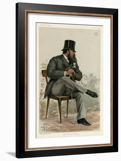 5th Baron Rendlesham-Theobald Chartran-Framed Art Print