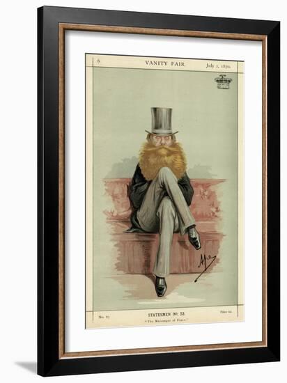 5th Earl Spencer, VF 1870-Carlo Pellegrini-Framed Art Print