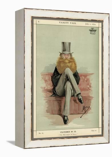 5th Earl Spencer, VF 1870-Carlo Pellegrini-Framed Stretched Canvas