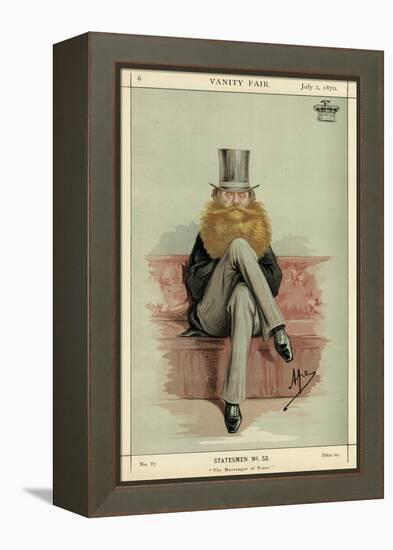 5th Earl Spencer, VF 1870-Carlo Pellegrini-Framed Stretched Canvas