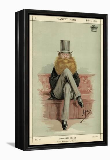 5th Earl Spencer, VF 1870-Carlo Pellegrini-Framed Stretched Canvas