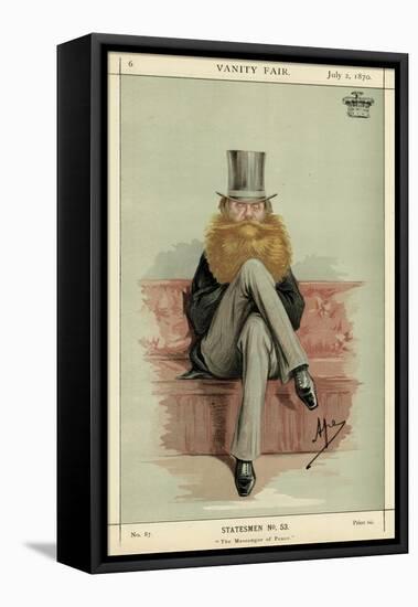 5th Earl Spencer, VF 1870-Carlo Pellegrini-Framed Stretched Canvas