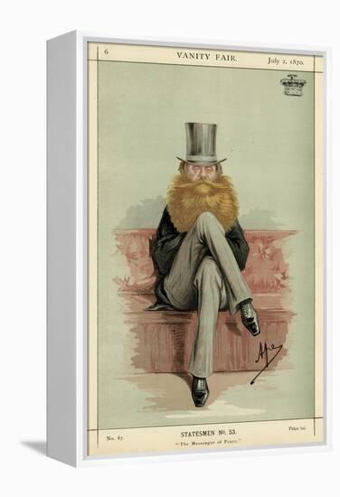 5th Earl Spencer, VF 1870-Carlo Pellegrini-Framed Stretched Canvas