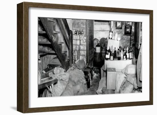 5th Largest Industry In America Now In Basements-null-Framed Art Print