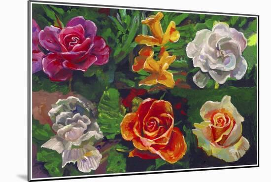 6 Flowers-Howie Green-Mounted Giclee Print
