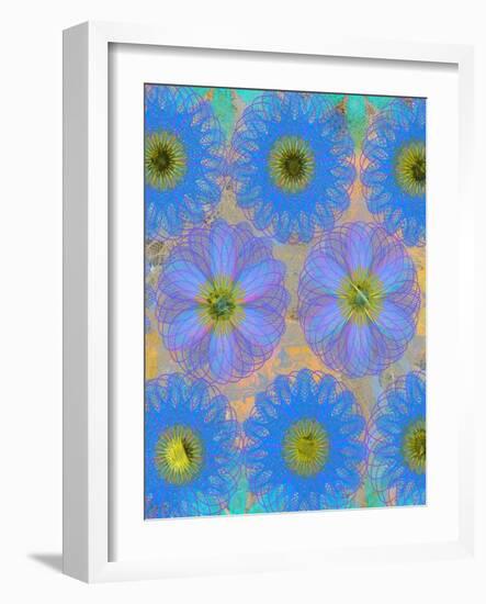 6 of 22 abstract art Circle Color Decor 3 D E-Ricki Mountain-Framed Art Print