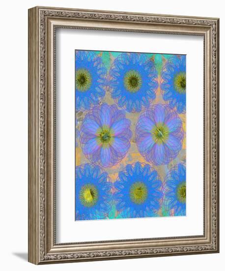 6 of 22 abstract art Circle Color Decor 3 D E-Ricki Mountain-Framed Art Print