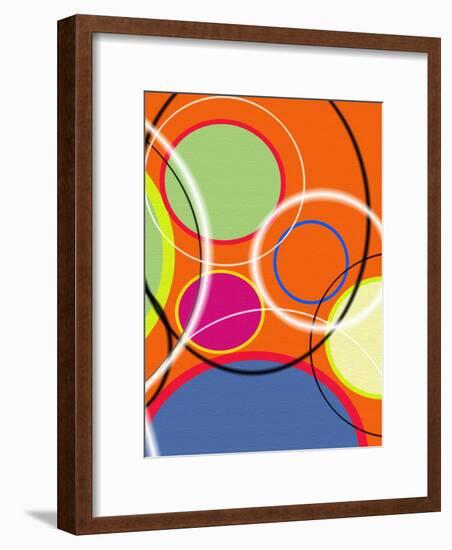 6 of 6 Abstract Art Retro Funk-Ricki Mountain-Framed Art Print