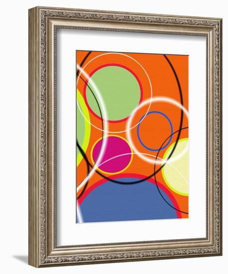 6 of 6 Abstract Art Retro Funk-Ricki Mountain-Framed Art Print