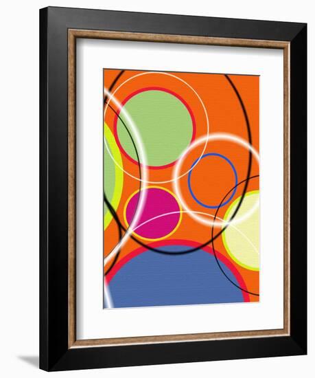 6 of 6 Abstract Art Retro Funk-Ricki Mountain-Framed Art Print