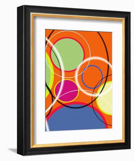 6 of 6 Abstract Art Retro Funk-Ricki Mountain-Framed Art Print