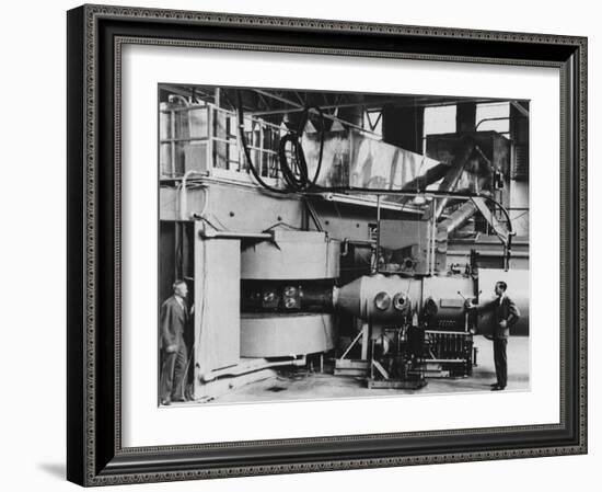 60-Inch Cyclotron at the University of California, Berkeley-null-Framed Photo