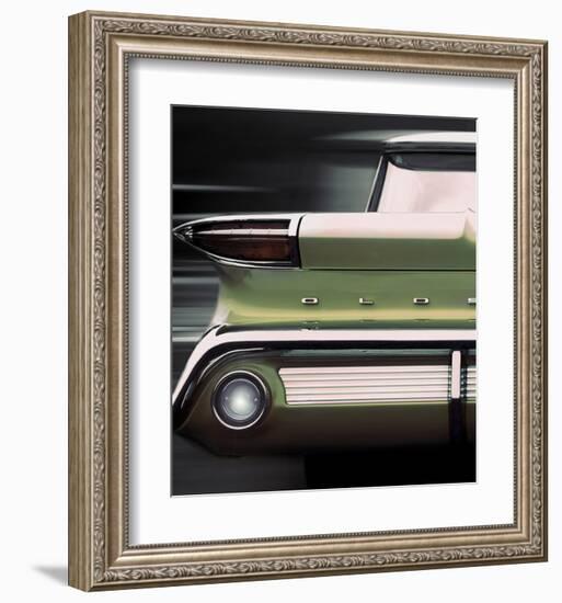 60 Oldsmobile-null-Framed Art Print