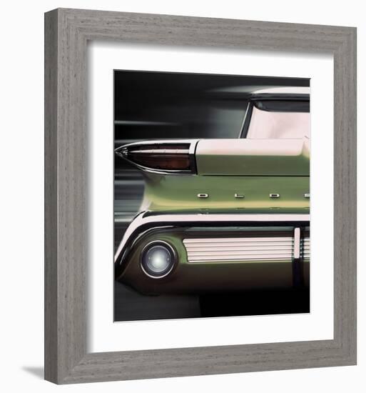 60 Oldsmobile-null-Framed Art Print