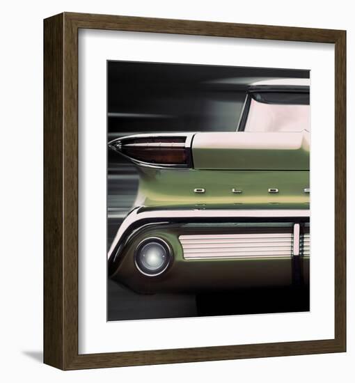 60 Oldsmobile-null-Framed Art Print