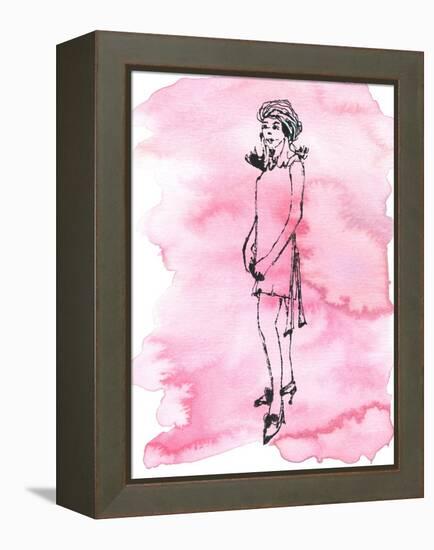 60's Fab II-Regina Moore-Framed Stretched Canvas