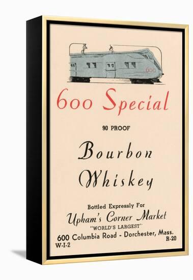 600 Special Bourbon Whiskey-null-Framed Stretched Canvas