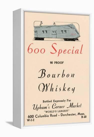 600 Special Bourbon Whiskey-null-Framed Stretched Canvas