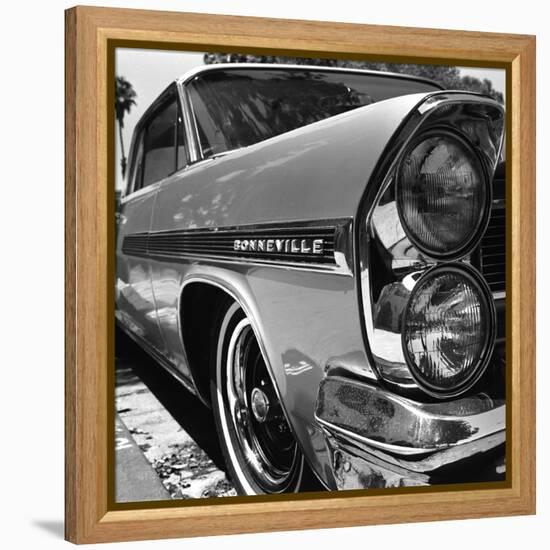 '63 Bonneville-Daniel Stein-Framed Premier Image Canvas
