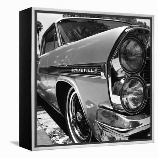 '63 Bonneville-Daniel Stein-Framed Premier Image Canvas