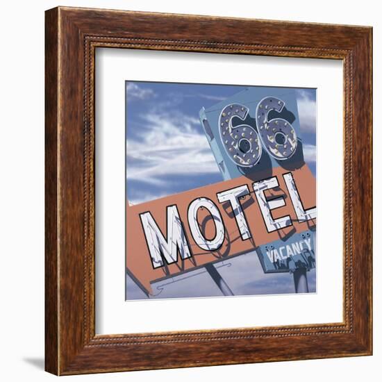 66 Motel-Anthony Ross-Framed Art Print