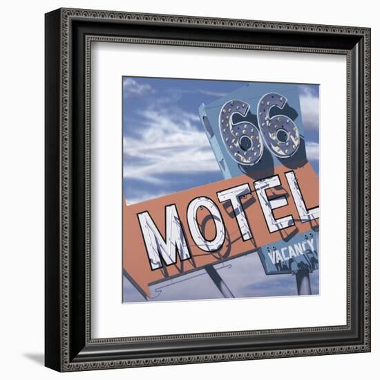 66 Motel-Anthony Ross-Framed Art Print