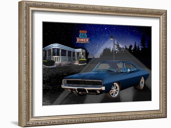 66 Muscle-Helen Flint-Framed Art Print