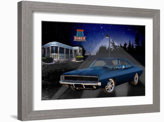 66 Muscle-Helen Flint-Framed Art Print