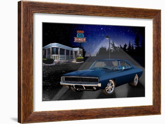 66 Muscle-Helen Flint-Framed Art Print