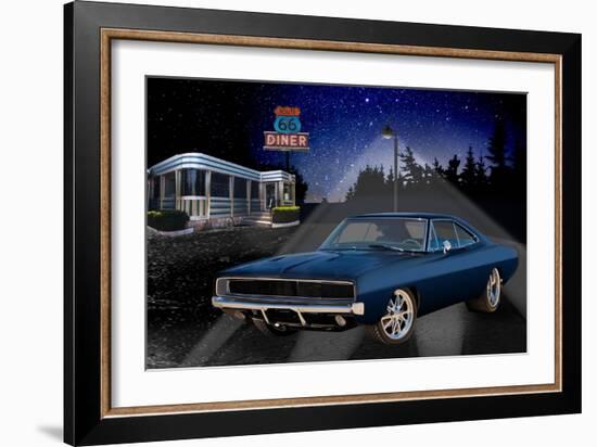 66 Muscle-Helen Flint-Framed Art Print