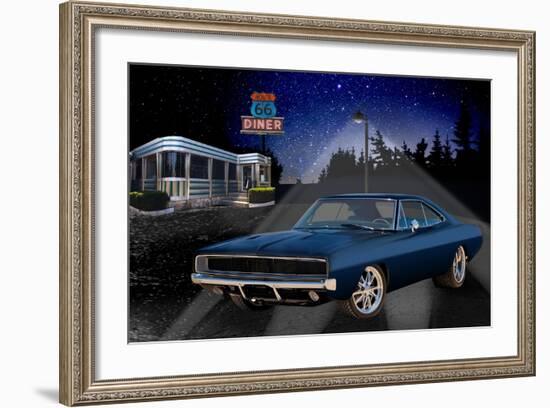 66 Muscle-Helen Flint-Framed Art Print