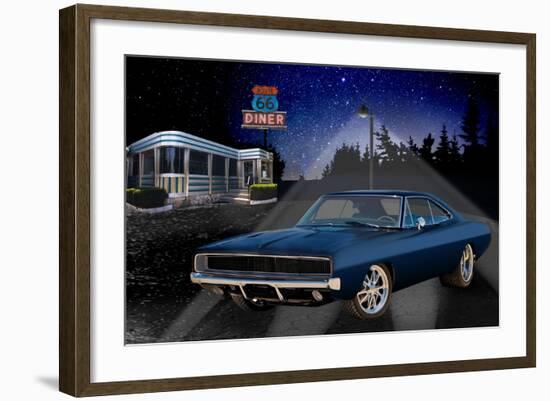 66 Muscle-Helen Flint-Framed Art Print