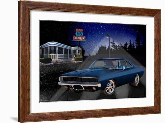 66 Muscle-Helen Flint-Framed Art Print