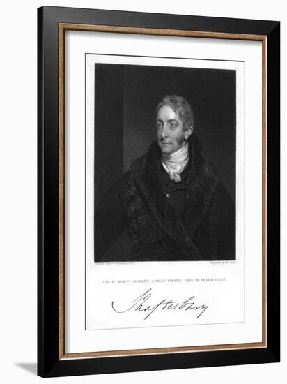 6th Earl Shaftesbury-William Owen-Framed Art Print