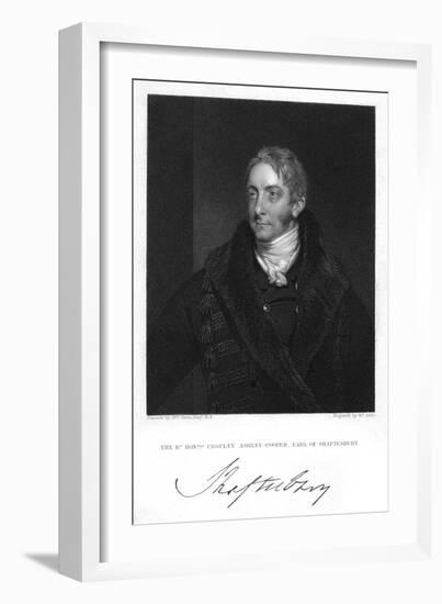 6th Earl Shaftesbury-William Owen-Framed Art Print