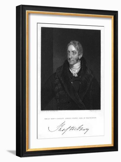 6th Earl Shaftesbury-William Owen-Framed Art Print