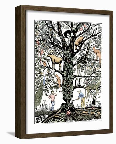 6Th Mass Extinction-Nat Morley-Framed Giclee Print