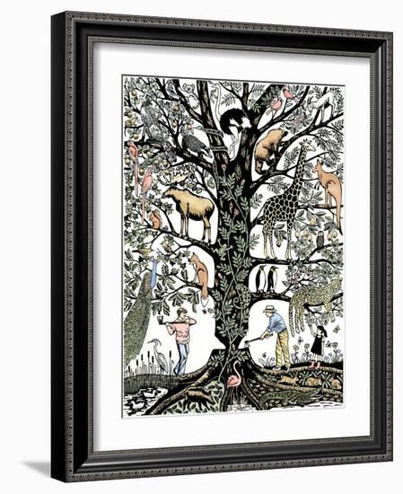 6Th Mass Extinction-Nat Morley-Framed Giclee Print