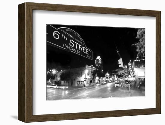 6th Street BW-John Gusky-Framed Photographic Print