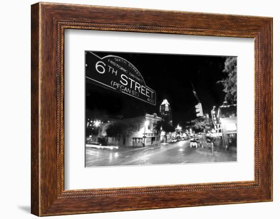 6th Street BW-John Gusky-Framed Photographic Print