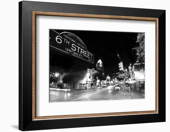 6th Street BW-John Gusky-Framed Photographic Print