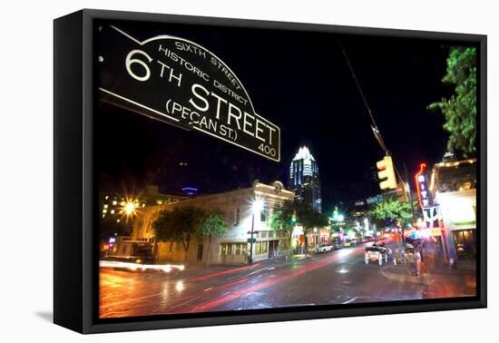 6th Street-John Gusky-Framed Premier Image Canvas