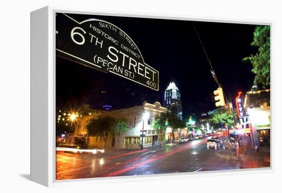 6th Street-John Gusky-Framed Premier Image Canvas