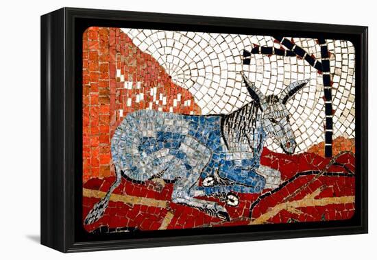 (7) From The Series, Twelve Tribes Of Israel-Joy Lions-Framed Premier Image Canvas