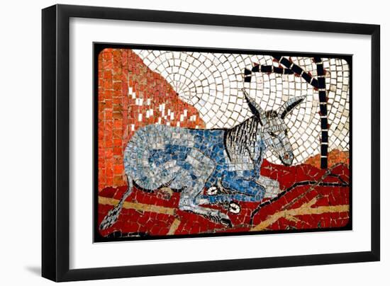 (7) From The Series, Twelve Tribes Of Israel-Joy Lions-Framed Giclee Print
