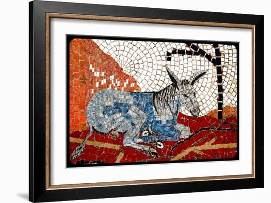 (7) From The Series, Twelve Tribes Of Israel-Joy Lions-Framed Giclee Print