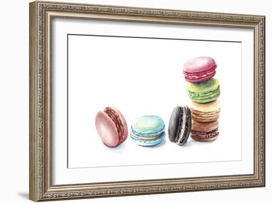 7 Macarons-Redstreake-Framed Premium Giclee Print