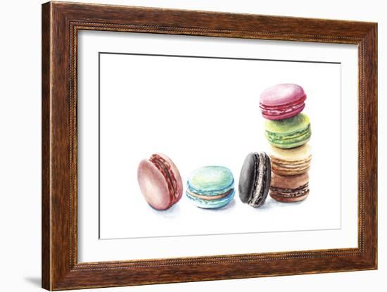 7 Macarons-Redstreake-Framed Premium Giclee Print